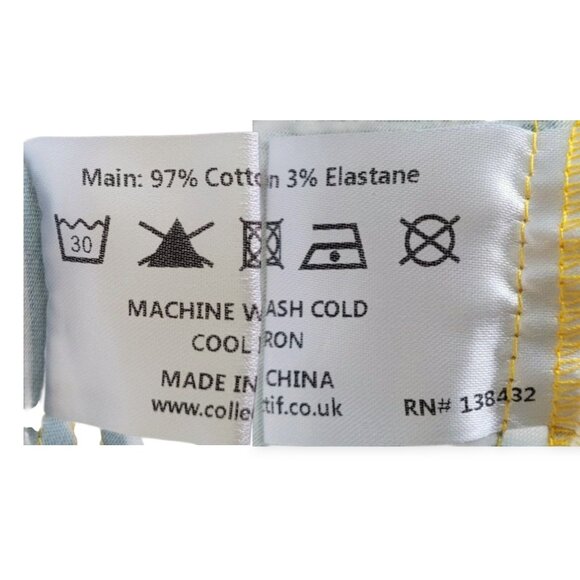 Collectif Modcloth **Rainbow Stripe** Retro Rockabilly Skirt Size S - Picture 10 of 10